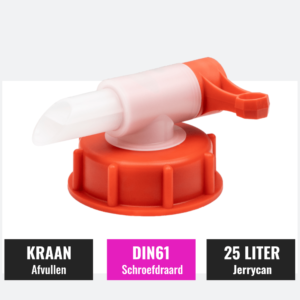 AFTAPKRAAN VOOR JERRYCAN din 61