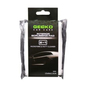 Gecko 2in1 Interieur Microvezel & Fleece Spons 13cm x 9cm x 2,5cm