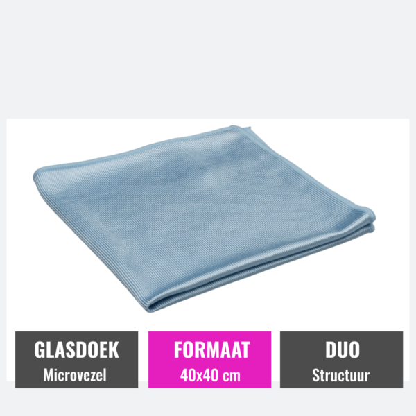 Glasdoek microvezel-