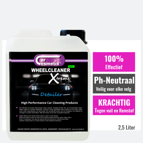 Wheel cleaner xtreme jerrycan