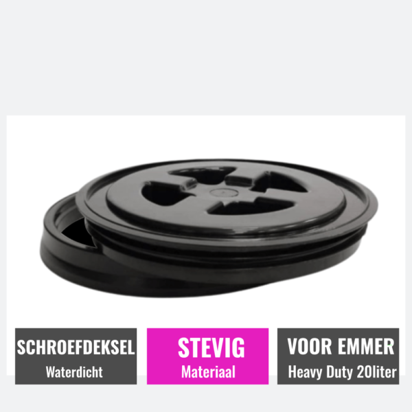 schroefdeksel voor emmer heavy duty