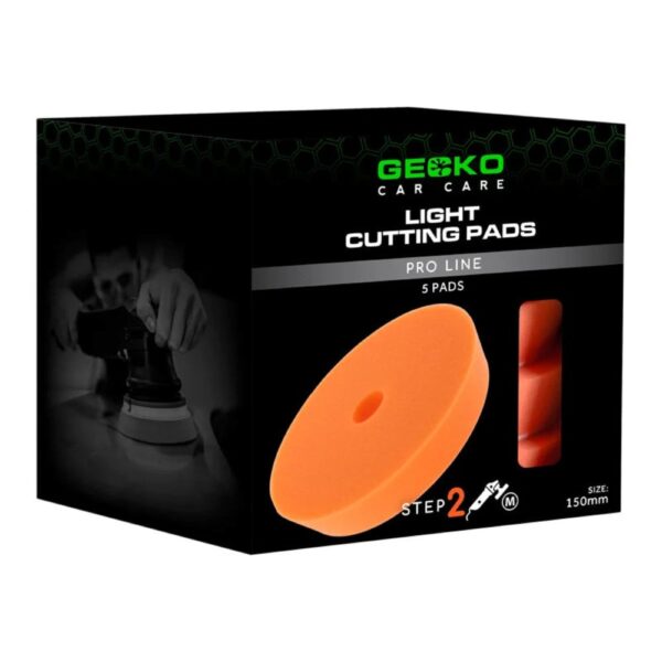 Gecko Light Cutting Polijstpads 150mm 5-stuks