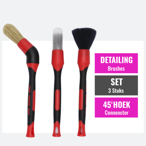 Multi angle brush set