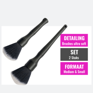 detailing brushes ultra soft set