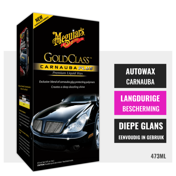 Meguiars Gold Class Carnauba Plus Premium Liquid Wax