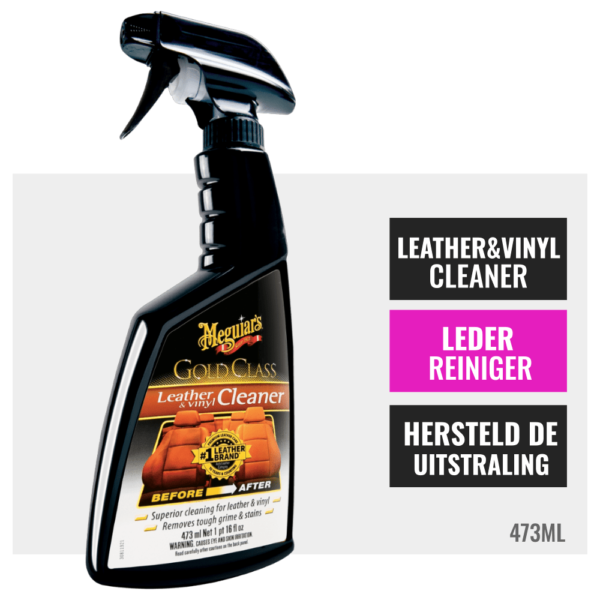 Meguiars Gold Class Leather & Vinyl Cleaner