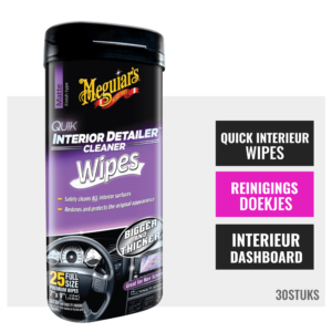 Meguiars Quik Interior Detailer Wipes