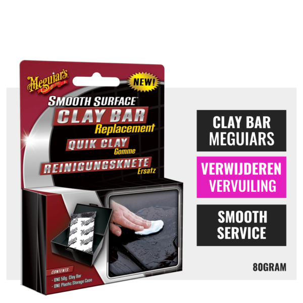 Meguiars Smooth Surface Replacement Clay Bar