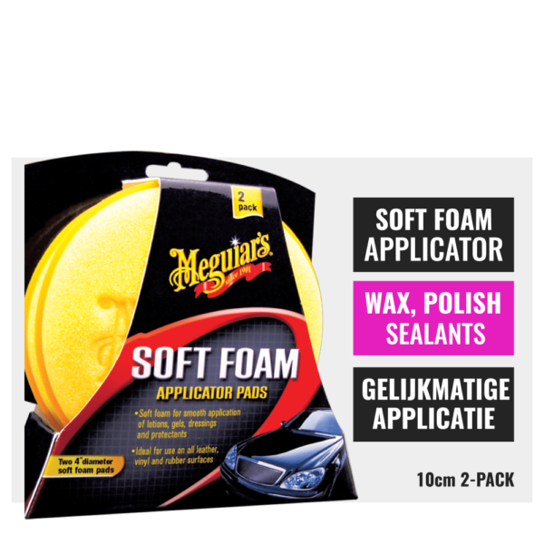 Meguiars Soft Foam Applicator Pads