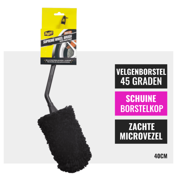 Meguiars Supreme Angled Wheel Brush