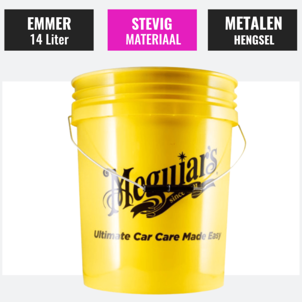 Meguiars Yellow Bucket