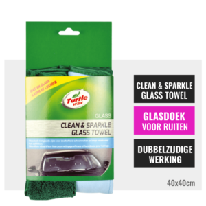 Turtle Wax Clean and sparkle Glass towel