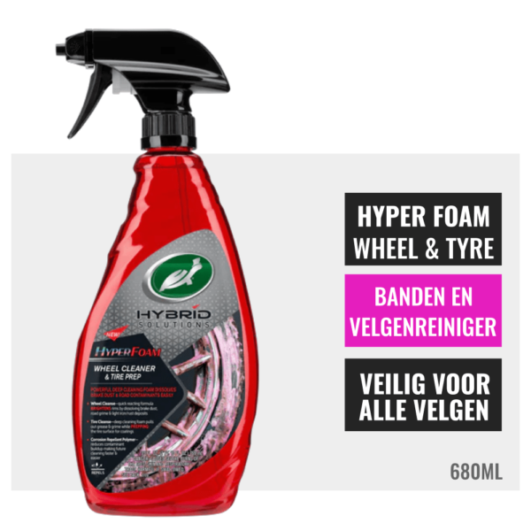 Turtle Wax HS Hyperfoam Wheel & Tyre Cleaner