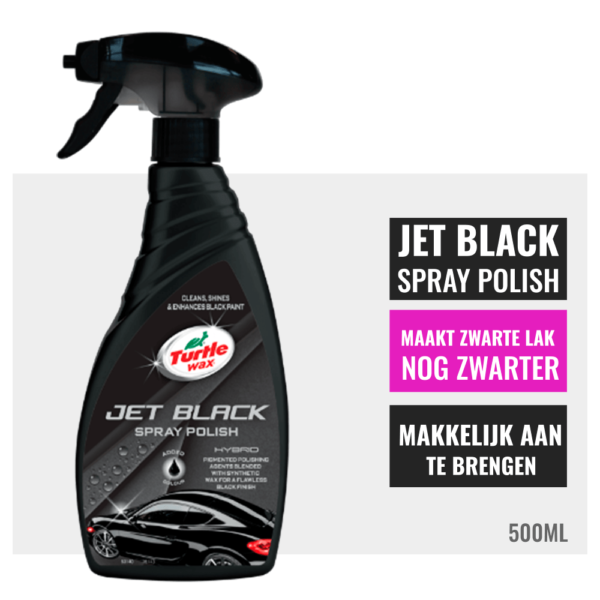 Turtle Wax Hybrid Jet Black Spray Polish