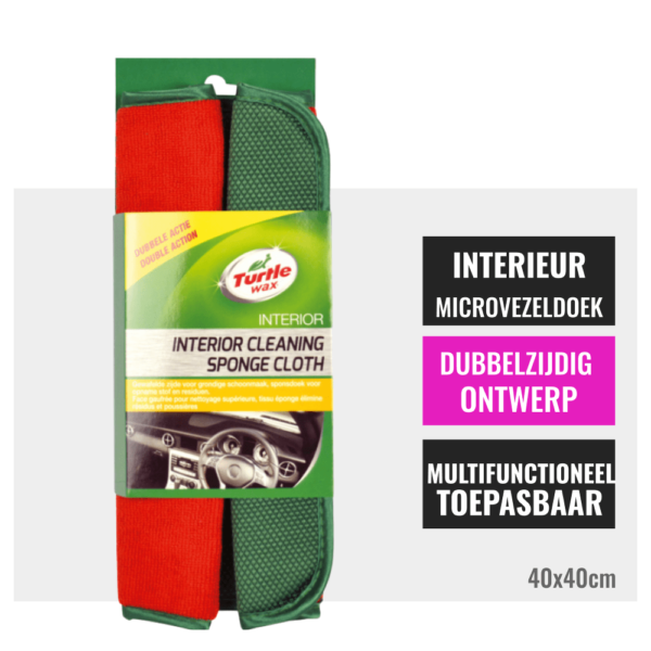 Turtle Wax Interieurdoek Dual Action