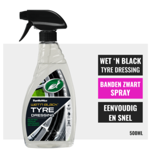 Turtle Wax Wet N Black Spray