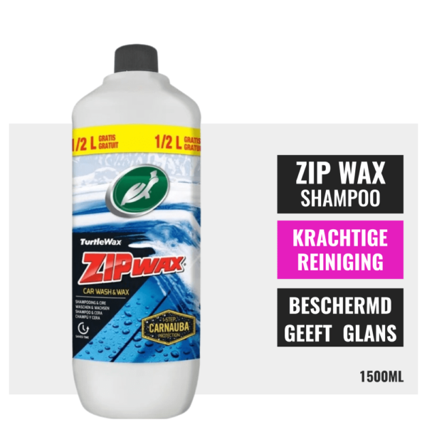 Turtle Wax Zip Wax Shampoo 1,5 Liter