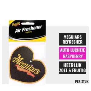 Meguiars Air Refresher Heart - Raspberry