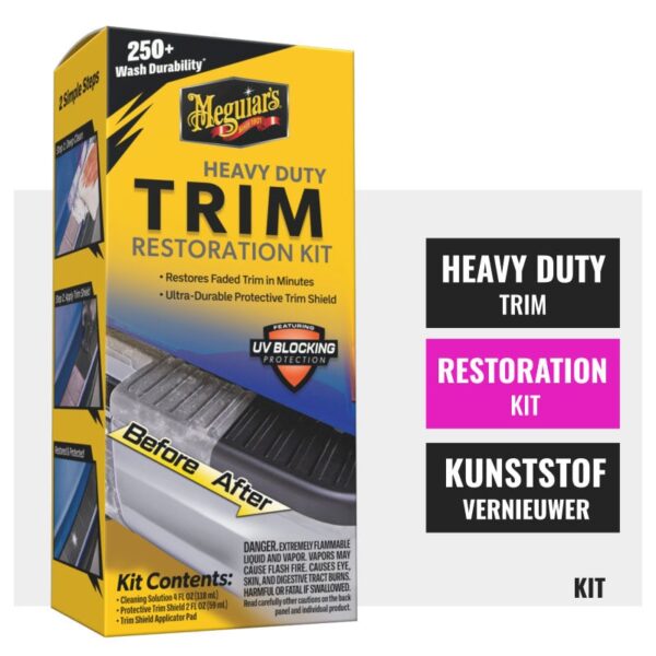 Meguiars Heavy Duty Trim Restoration Kit