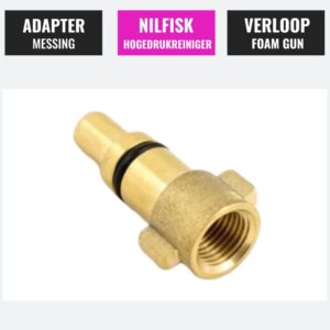 Adapter Nilfisk hogedrukreiniger